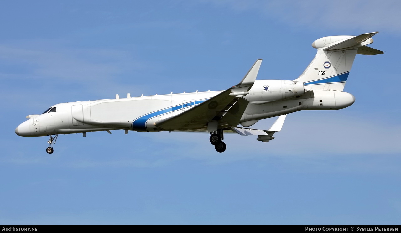 Aircraft Photo of 569 | Gulfstream Aerospace G-V-SP Gulfstream G550 Eitam | Israel - Air Force | AirHistory.net #272694