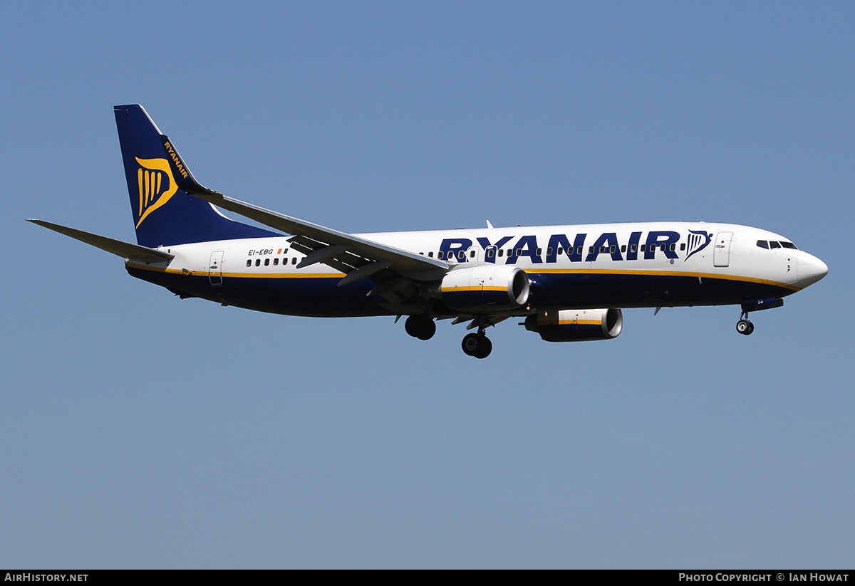Aircraft Photo of EI-EBG | Boeing 737-8AS | Ryanair | AirHistory.net #272707