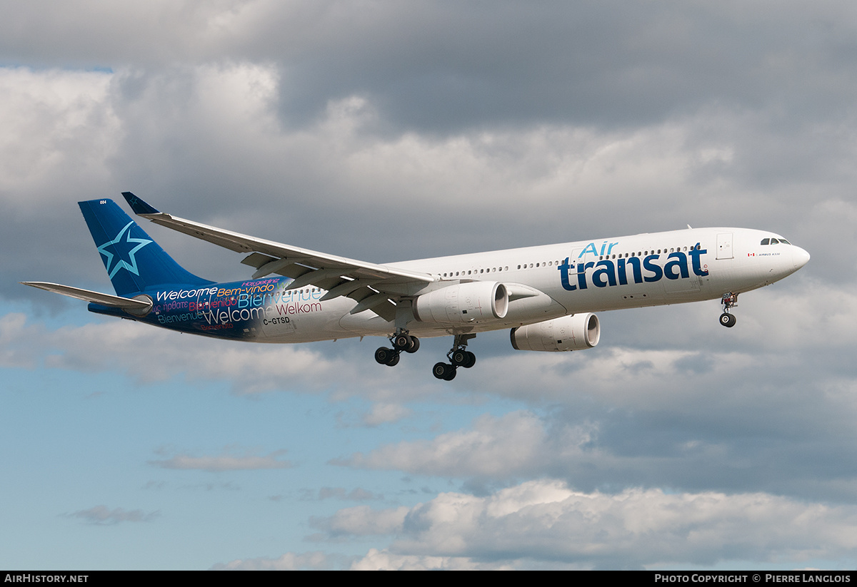 Aircraft Photo of C-GTSD | Airbus A330-343E | Air Transat | AirHistory.net #272710