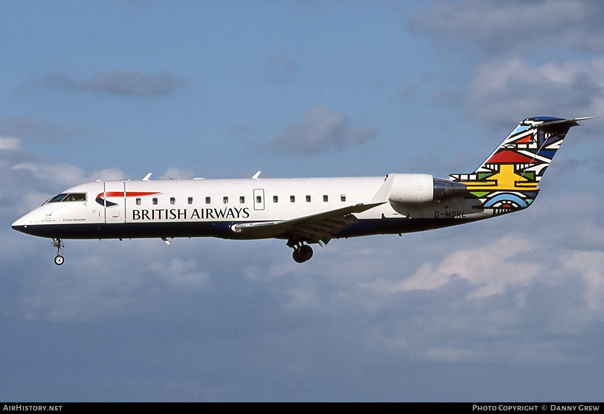 Aircraft Photo of G-MSKL | Bombardier CRJ-200LR (CL-600-2B19) | British Airways | AirHistory.net #272723