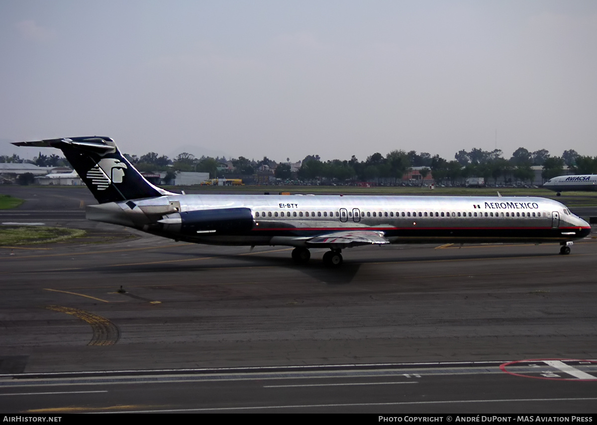 Aircraft Photo of EI-BTY | McDonnell Douglas MD-82 (DC-9-82) | AeroMéxico | AirHistory.net #272733