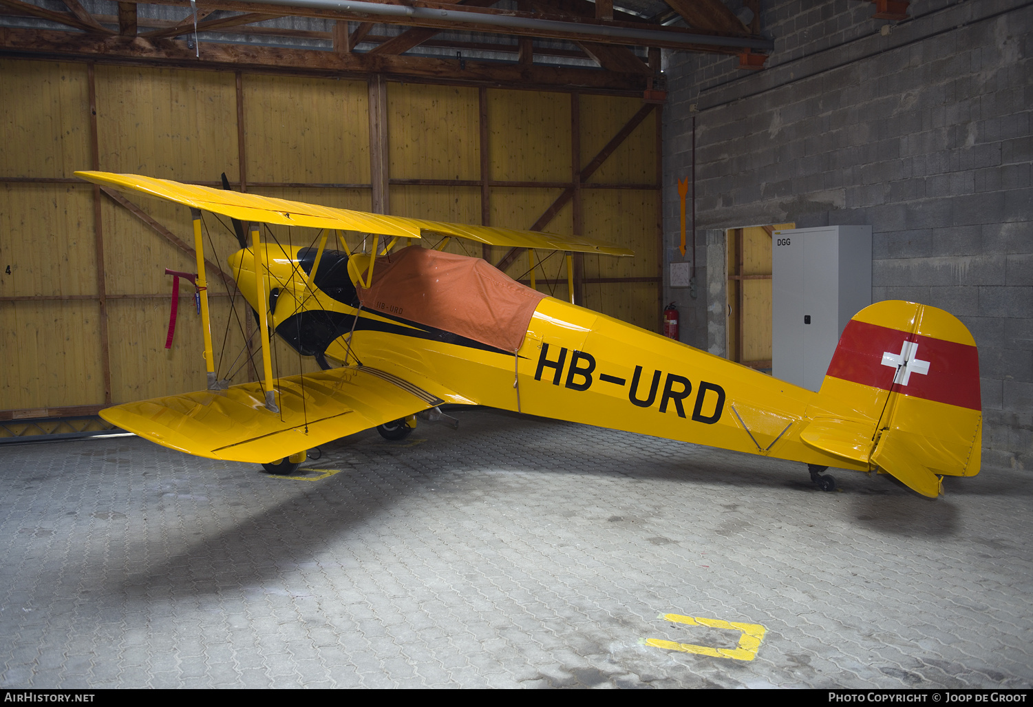 Aircraft Photo of HB-URD | Dornier Bü-131APM Jungmann | AirHistory.net #272736