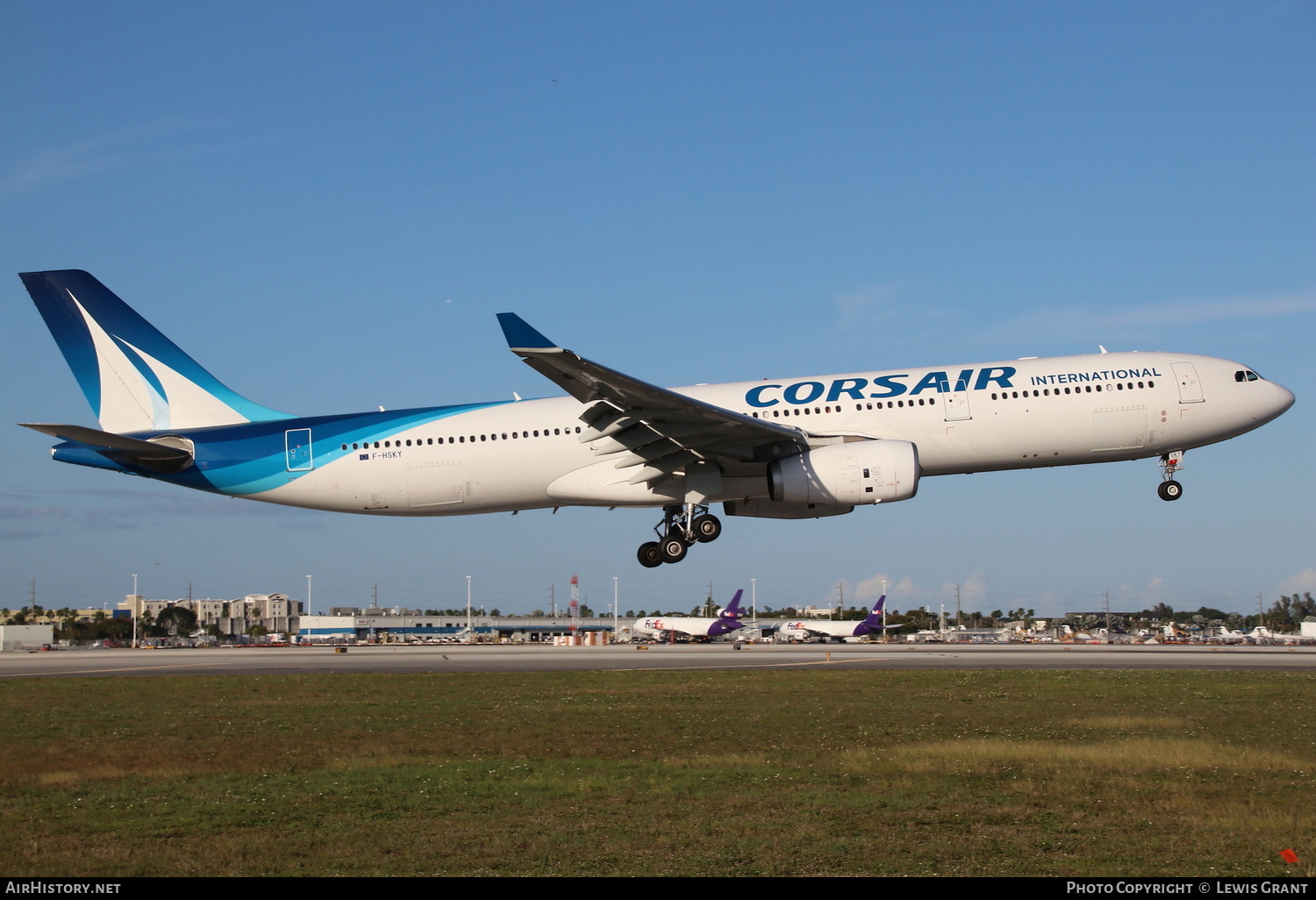 Aircraft Photo of F-HSKY | Airbus A330-343 | Corsair International | AirHistory.net #272758