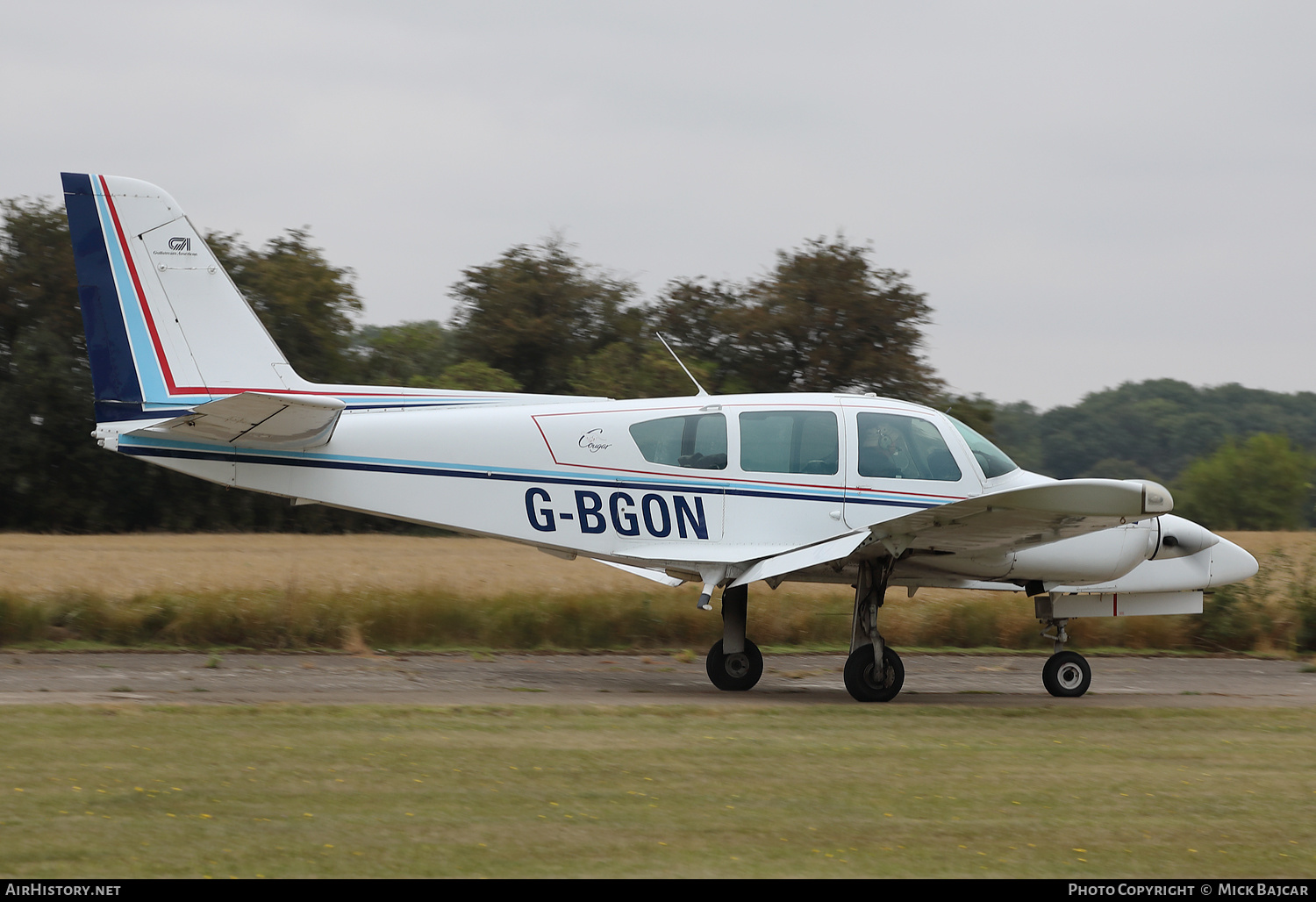 Aircraft Photo of G-BGON | Gulfstream American GA-7 Cougar | AirHistory.net #272788