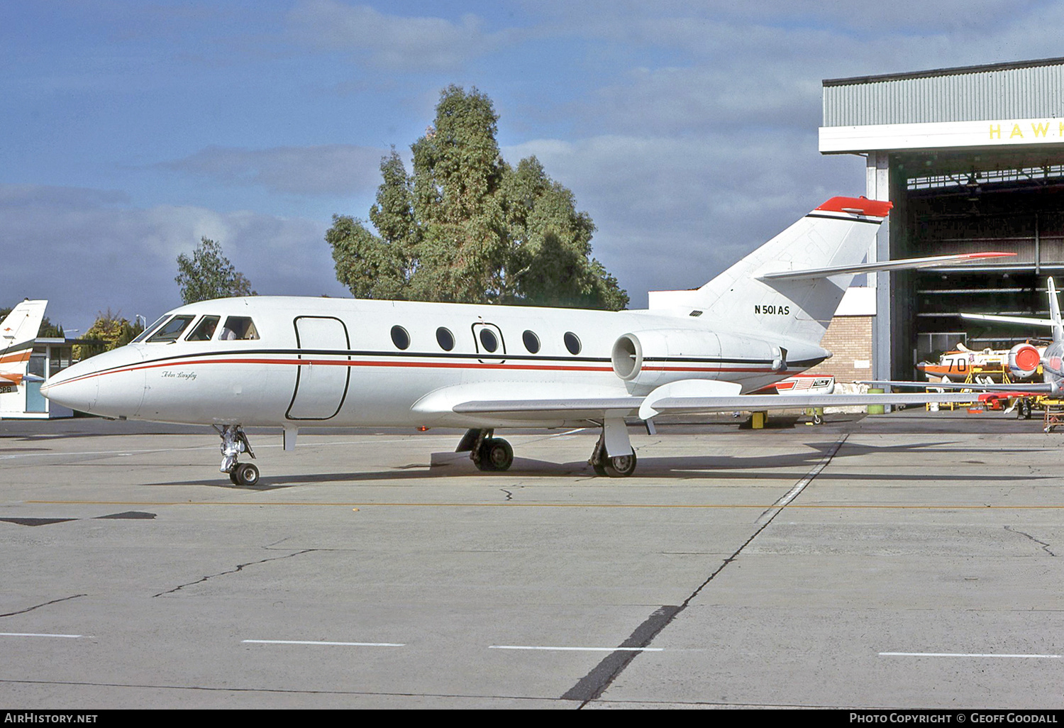Aircraft Photo of N501AS | Dassault Falcon 20F | AirHistory.net #272790