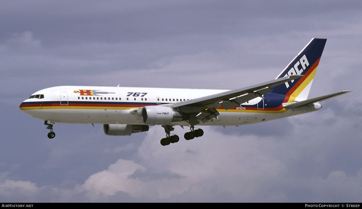 Aircraft Photo of N762TA | Boeing 767-216/ER | TACA - Transportes Aéreos Centro Americanos | AirHistory.net #272801