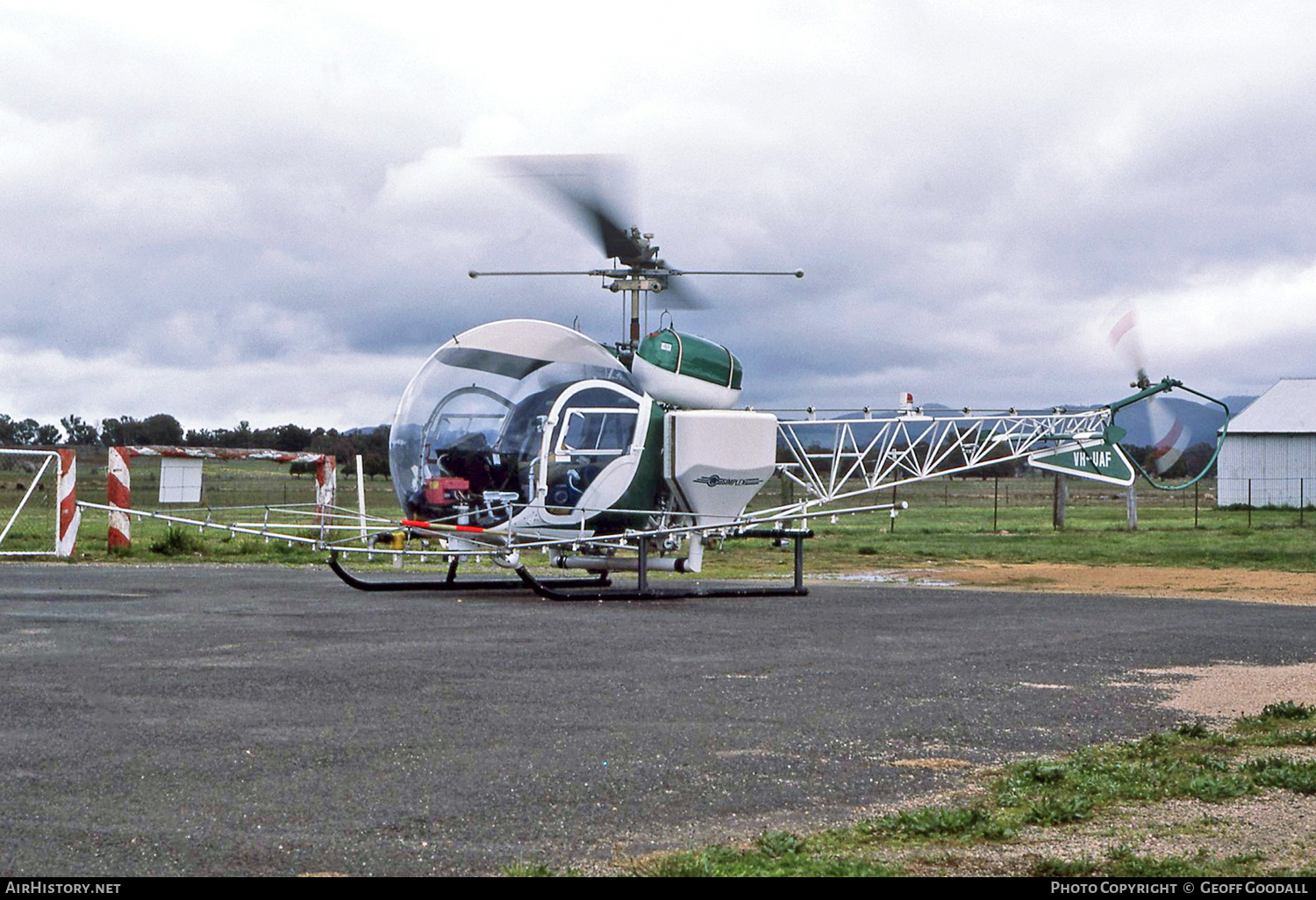 Aircraft Photo of VH-UAF | Bell 47G-4A Soloy | AirHistory.net #272811