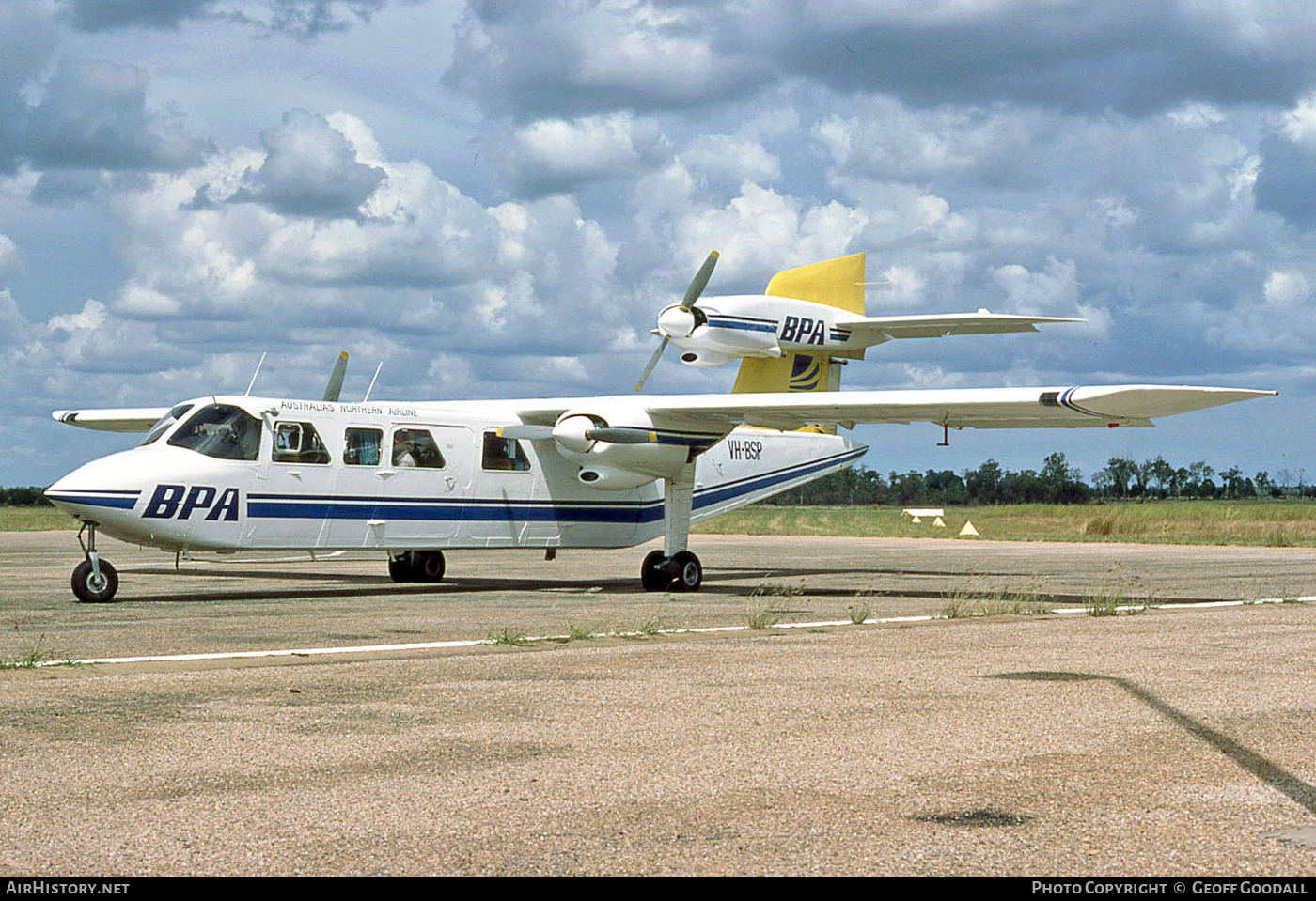 Aircraft Photo of VH-BSP | Britten-Norman BN-2A Mk.3-1 Trislander | Bush Pilots Airways - BPA | AirHistory.net #272813