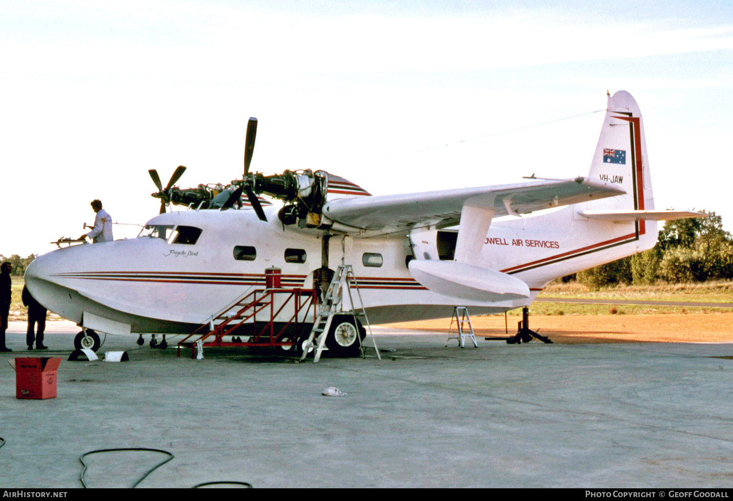Aircraft Photo of VH-JAW | Grumman G-73T Turbo Mallard | Vowell Air Services | AirHistory.net #272825