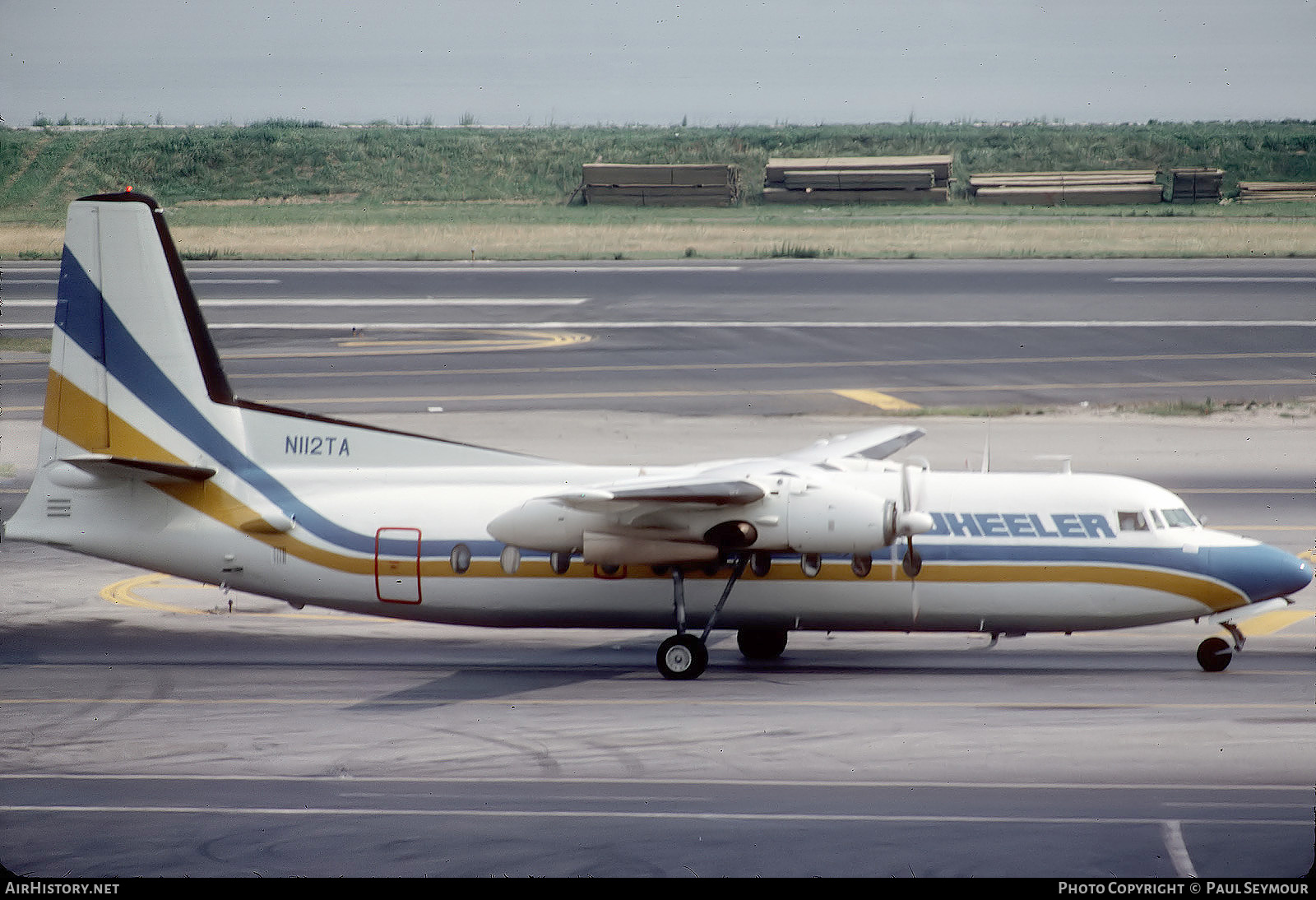 Aircraft Photo of N112TA | Fairchild F-27 | Wheeler Airlines | AirHistory.net #272833