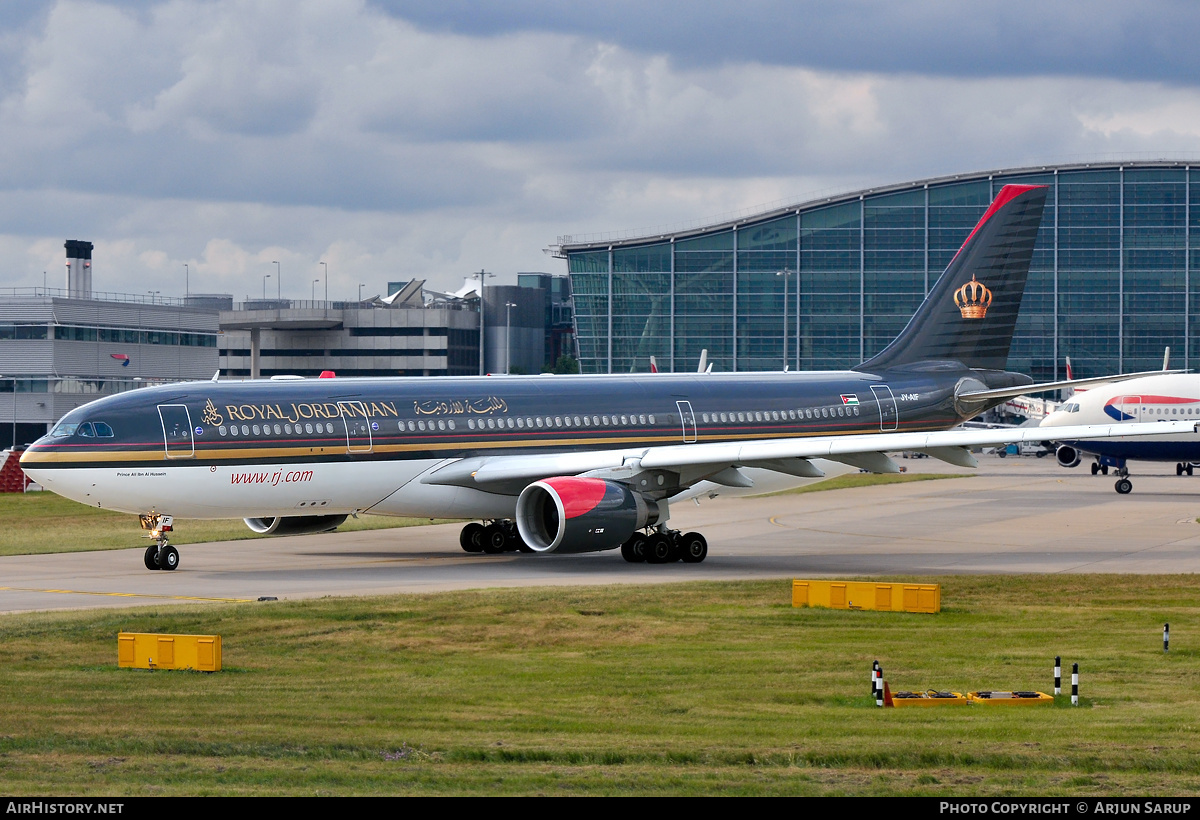 Aircraft Photo of JY-AIF | Airbus A330-223 | Royal Jordanian Airlines | AirHistory.net #272853