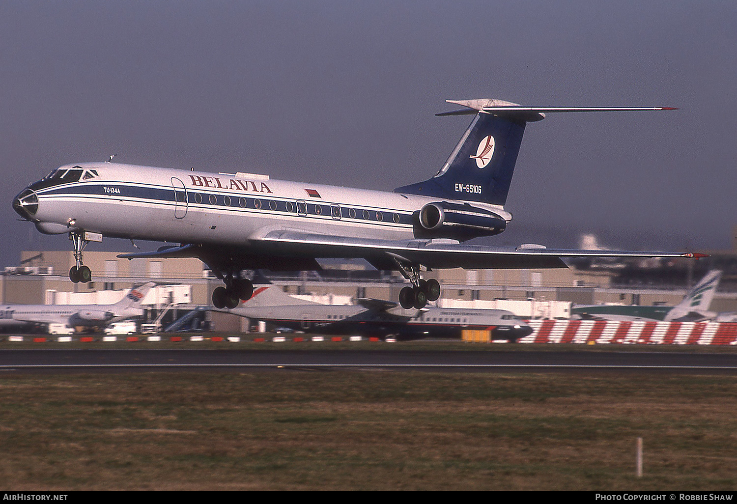 Aircraft Photo of EW-65106 | Tupolev Tu-134A | Belavia | AirHistory.net #272855