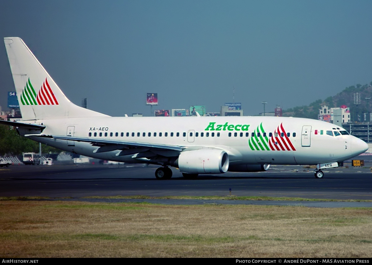Aircraft Photo of XA-AEQ | Boeing 737-7EA | Líneas Aéreas Azteca | AirHistory.net #272858