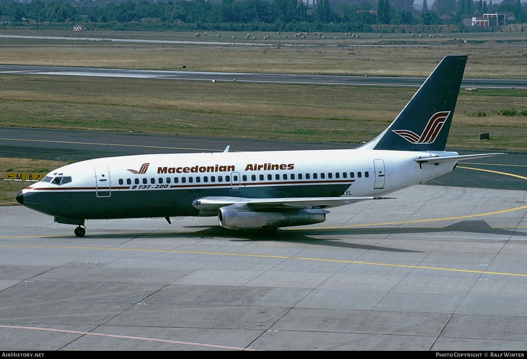 Aircraft Photo of SU-AYL | Boeing 737-266/Adv | Macedonian Airlines | AirHistory.net #272875