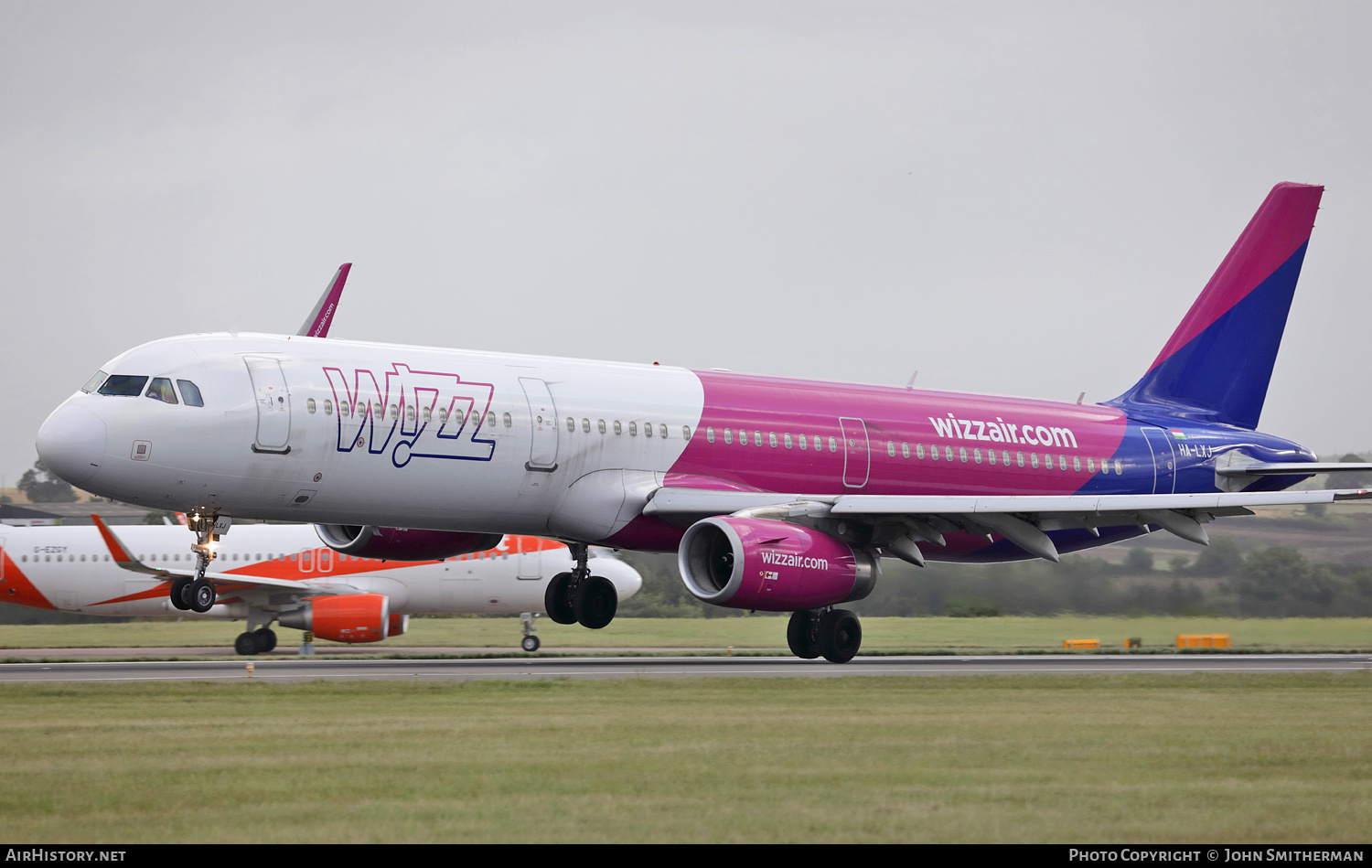 Aircraft Photo of HA-LXJ | Airbus A321-231 | Wizz Air | AirHistory.net #272886