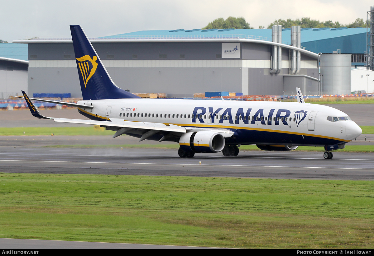 Aircraft Photo of 9H-QBQ | Boeing 737-8AS | Ryanair | AirHistory.net #272888