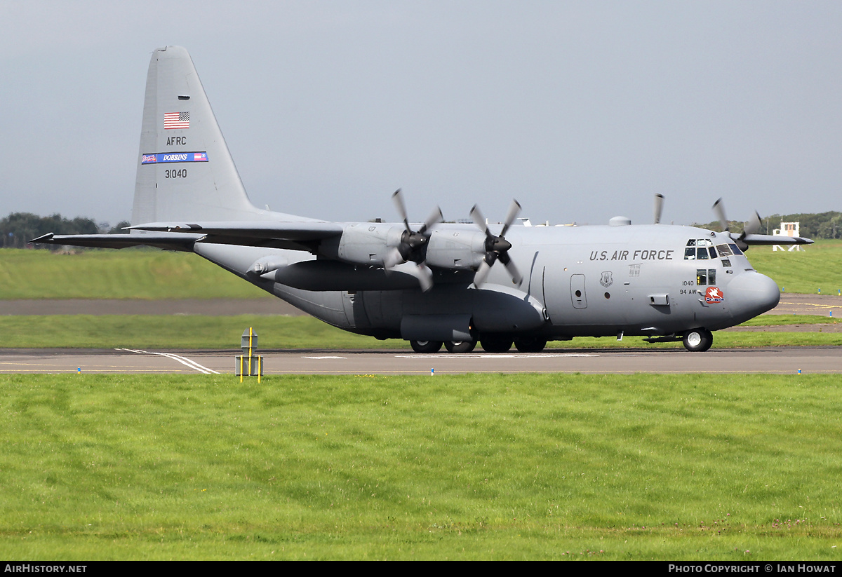 Aircraft Photo of 93-1040 / 31040 | Lockheed C-130H Hercules | USA - Air Force | AirHistory.net #272891