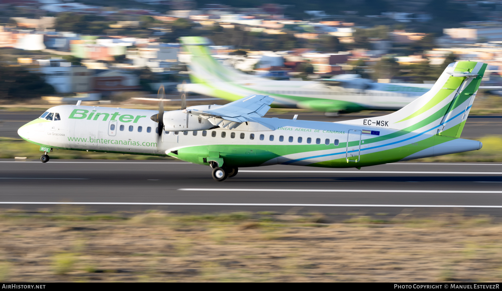 Aircraft Photo of EC-MSK | ATR ATR-72-600 (ATR-72-212A) | Binter Canarias | AirHistory.net #272893