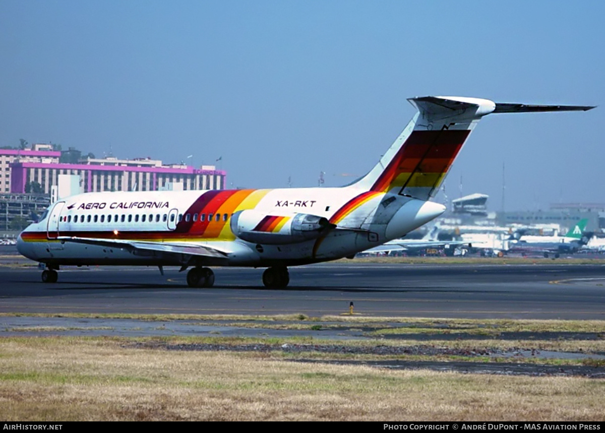 Aircraft Photo of XA-RKT | McDonnell Douglas DC-9-15 | Aero California | AirHistory.net #272909