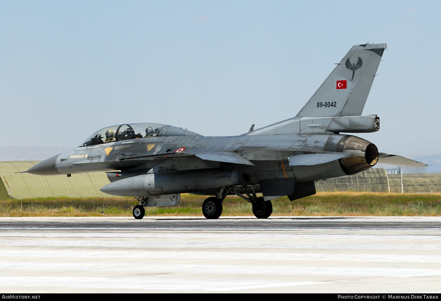 Aircraft Photo of 89-0042 | General Dynamics F-16DG Fighting Falcon | Turkey - Air Force | AirHistory.net #272920