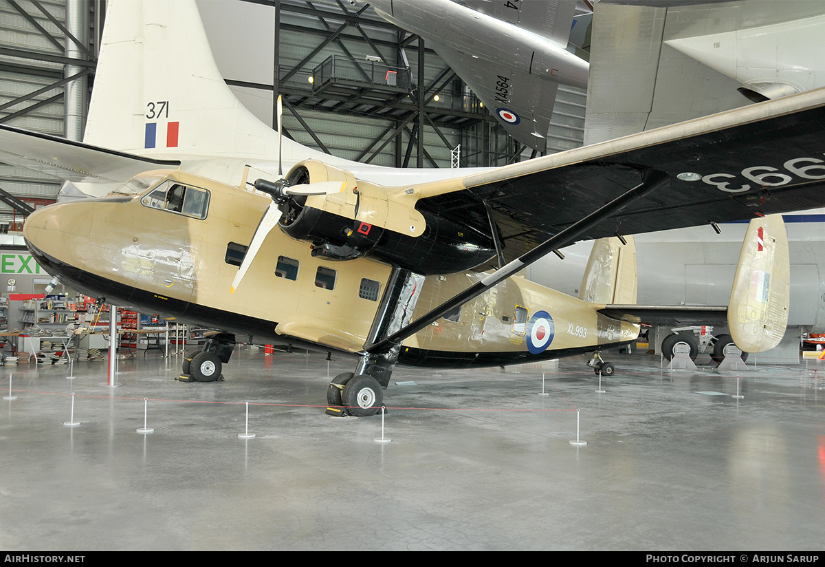 Aircraft Photo of XL993 | Scottish Aviation Twin Pioneer CC.2 | UK - Air Force | AirHistory.net #272925