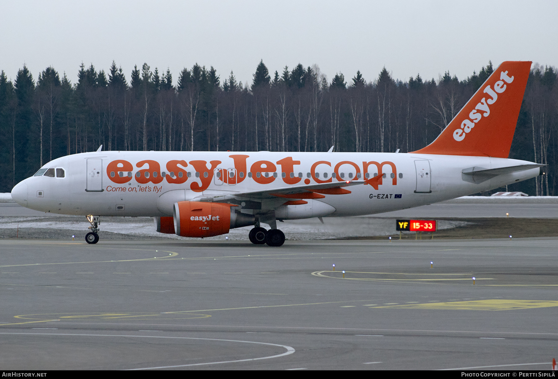 Aircraft Photo of G-EZAT | Airbus A319-111 | EasyJet | AirHistory.net #272928