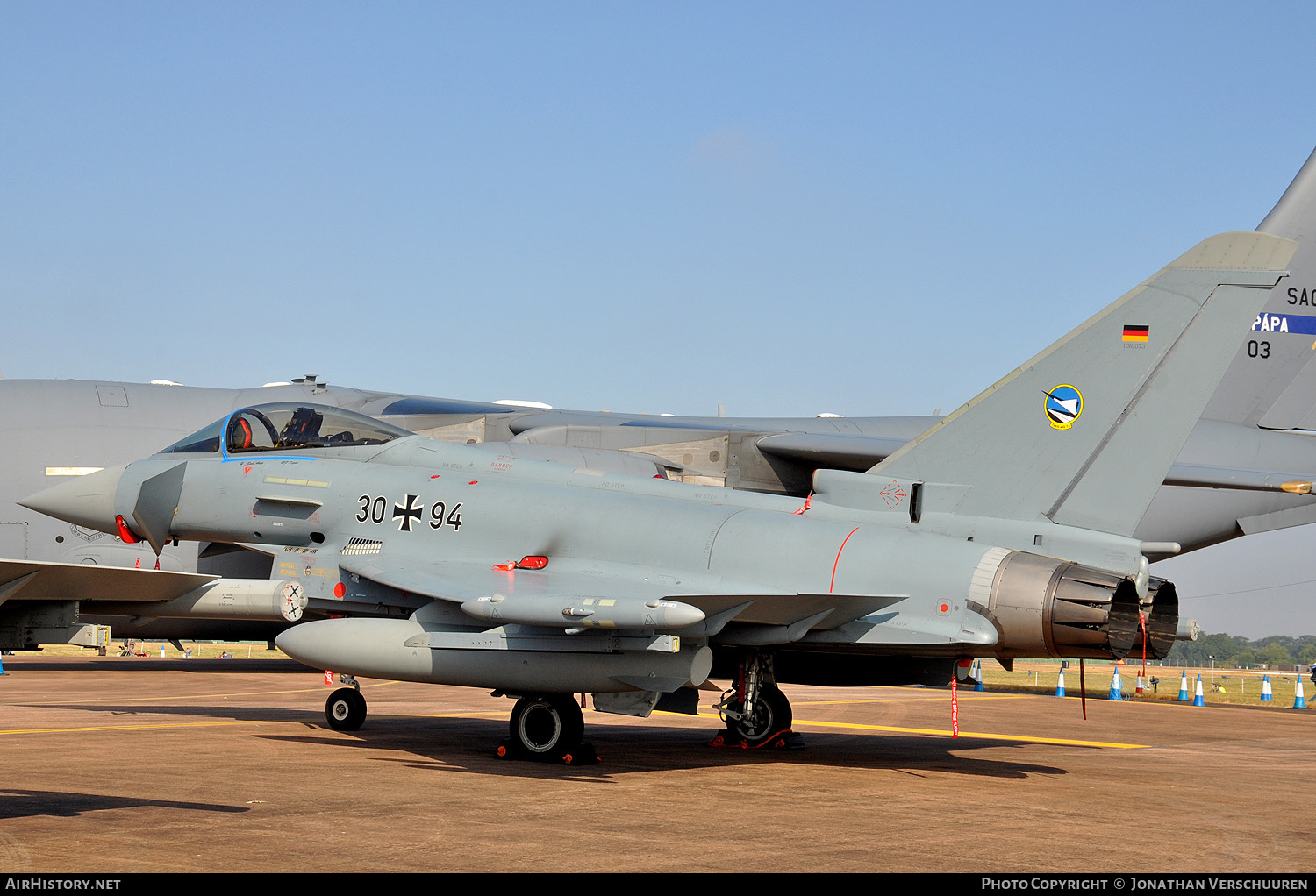 Aircraft Photo of 3094 | Eurofighter EF-2000 Typhoon S | Germany - Air Force | AirHistory.net #272949