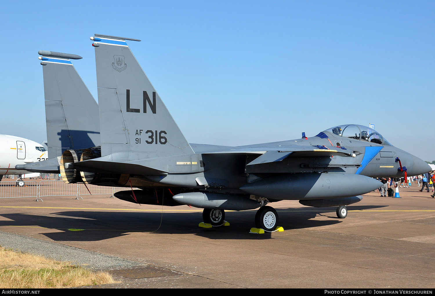Aircraft Photo of 91-0316 / AF91-316 | McDonnell Douglas F-15E Strike Eagle | USA - Air Force | AirHistory.net #272950