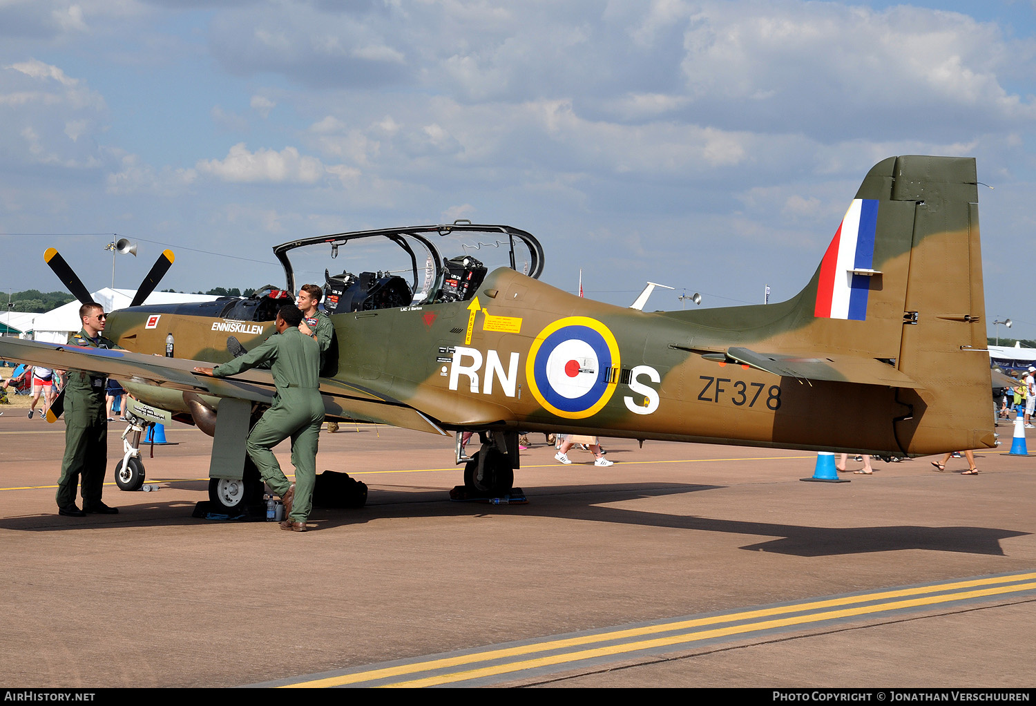 Aircraft Photo of ZF378 | Short S-312 Tucano T1 | UK - Air Force | AirHistory.net #272961