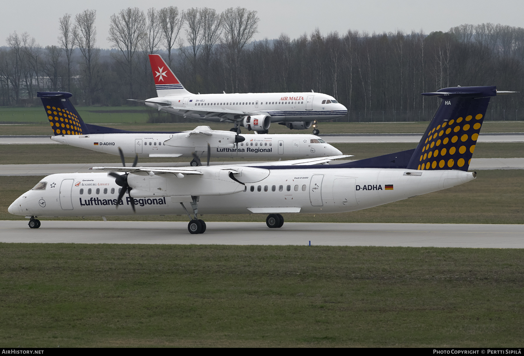 Aircraft Photo of D-ADHA | Bombardier DHC-8-402 Dash 8 | Lufthansa Regional | AirHistory.net #272962