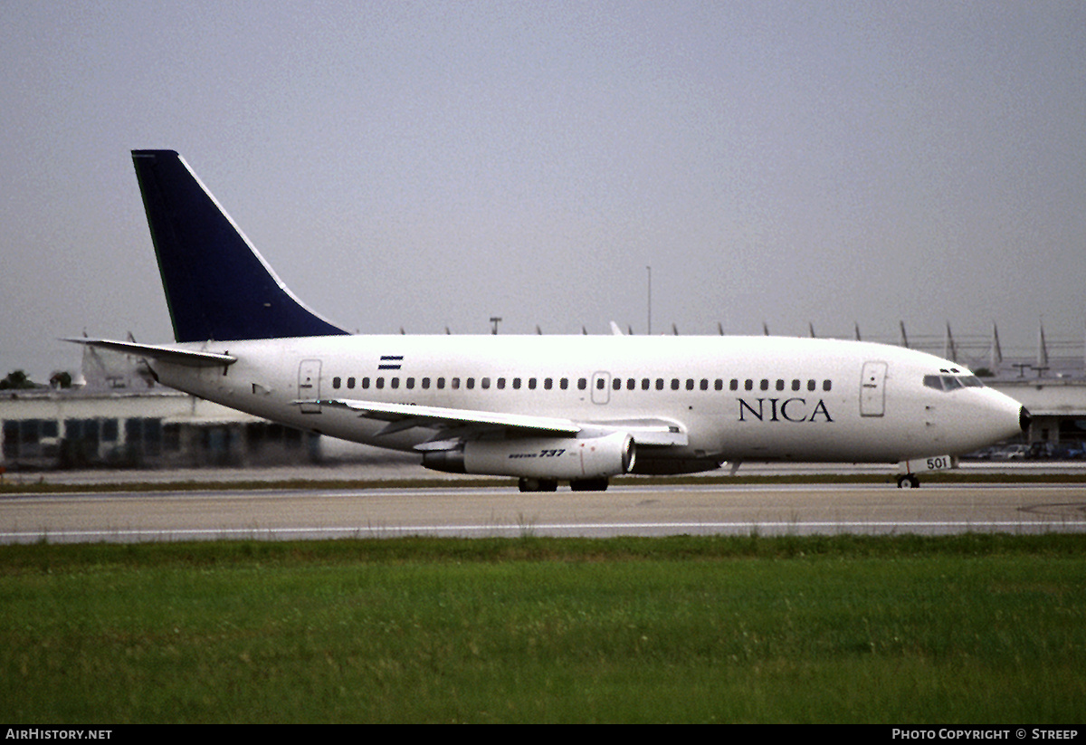 Aircraft Photo of N501NG | Boeing 737-2T5/Adv | Nica - Nicaragüense de Aviación | AirHistory.net #272973