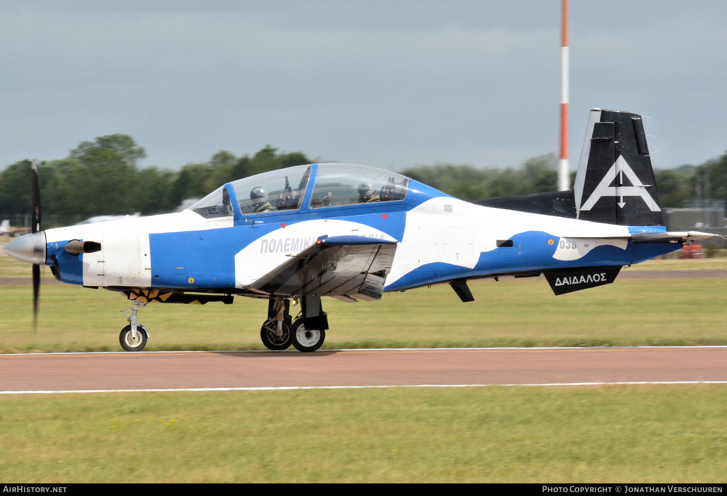 Aircraft Photo of 036 | Raytheon T-6A/NTA Texan II | Greece - Air Force | AirHistory.net #272992