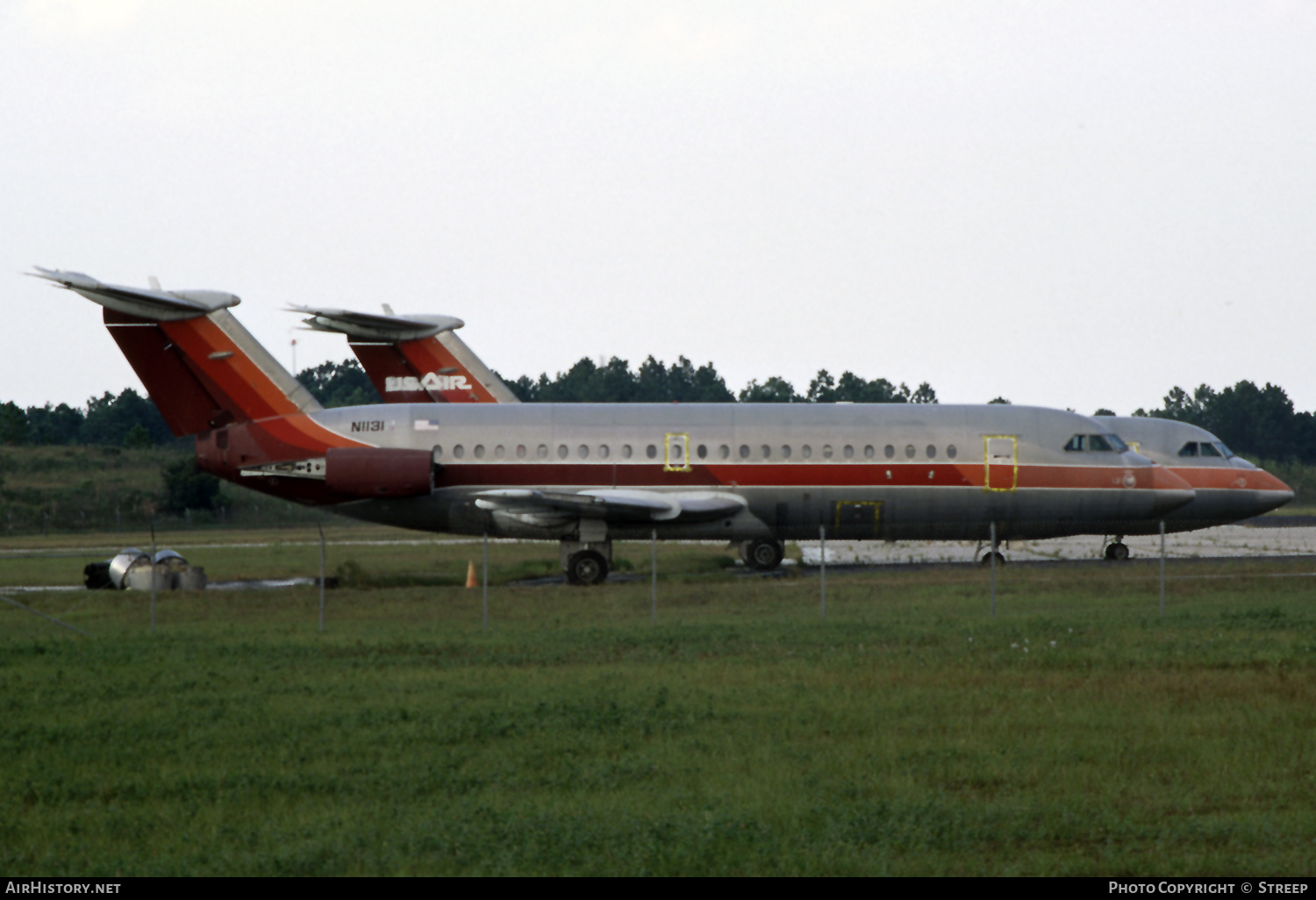 Aircraft Photo of N1131J | BAC 111-215AU One-Eleven | USAir | AirHistory.net #272996