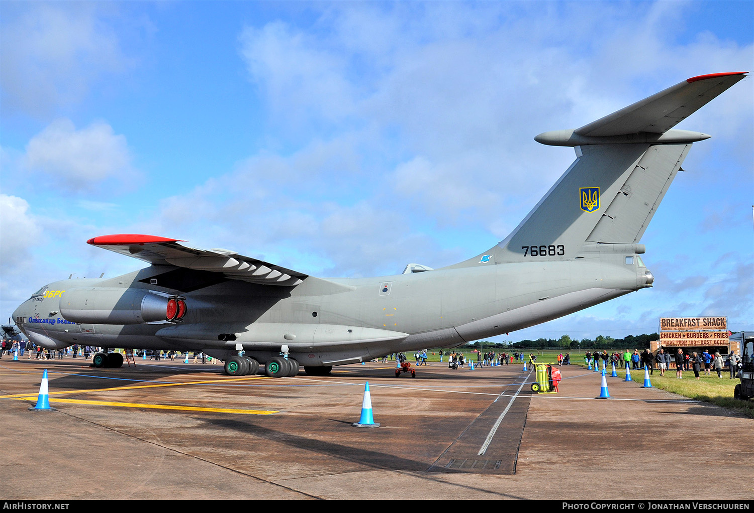 Aircraft Photo of 76683 | Ilyushin Il-76MD | Ukraine - Air Force | AirHistory.net #273006