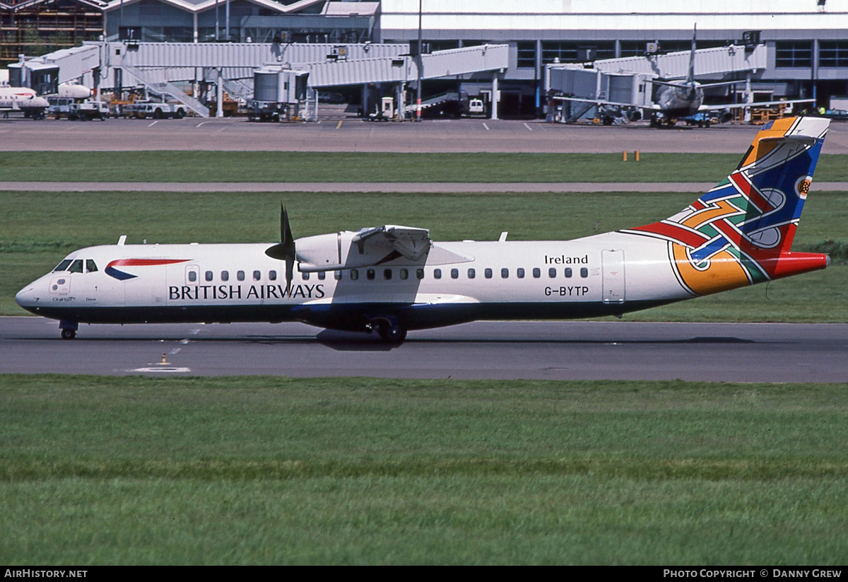 Aircraft Photo of G-BYTP | ATR ATR-72-212 | British Airways | AirHistory.net #273012