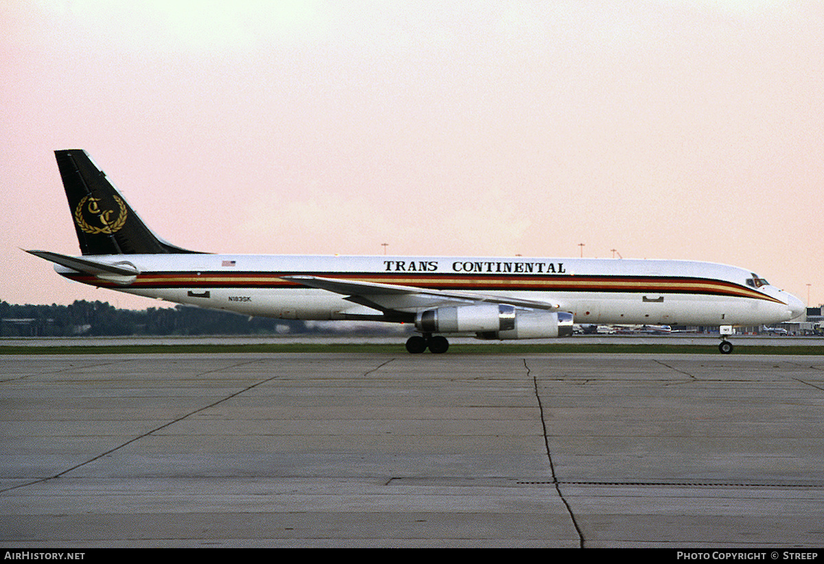 Aircraft Photo of N183SK | McDonnell Douglas DC-8-62CF | Trans Continental Airlines | AirHistory.net #273016