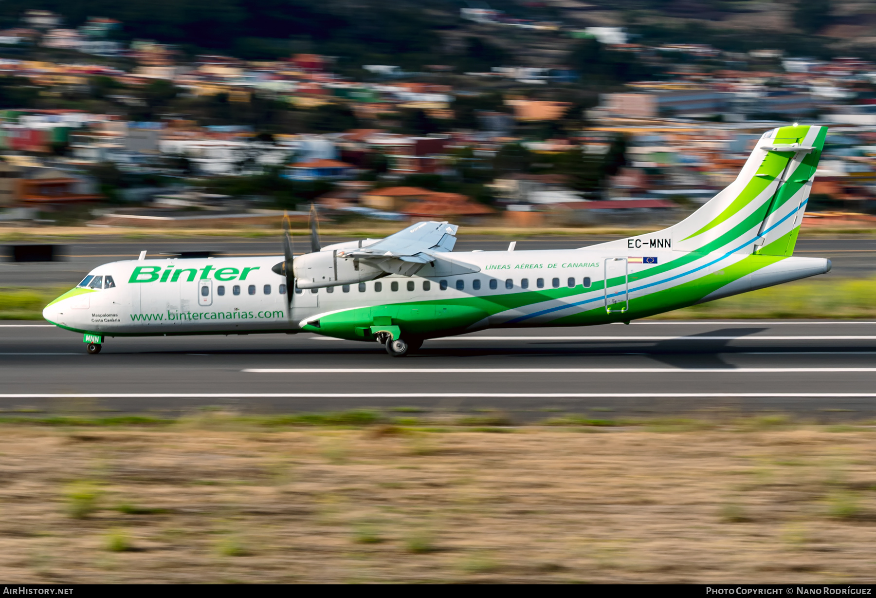 Aircraft Photo of EC-MNN | ATR ATR-72-600 (ATR-72-212A) | Binter Canarias | AirHistory.net #273022