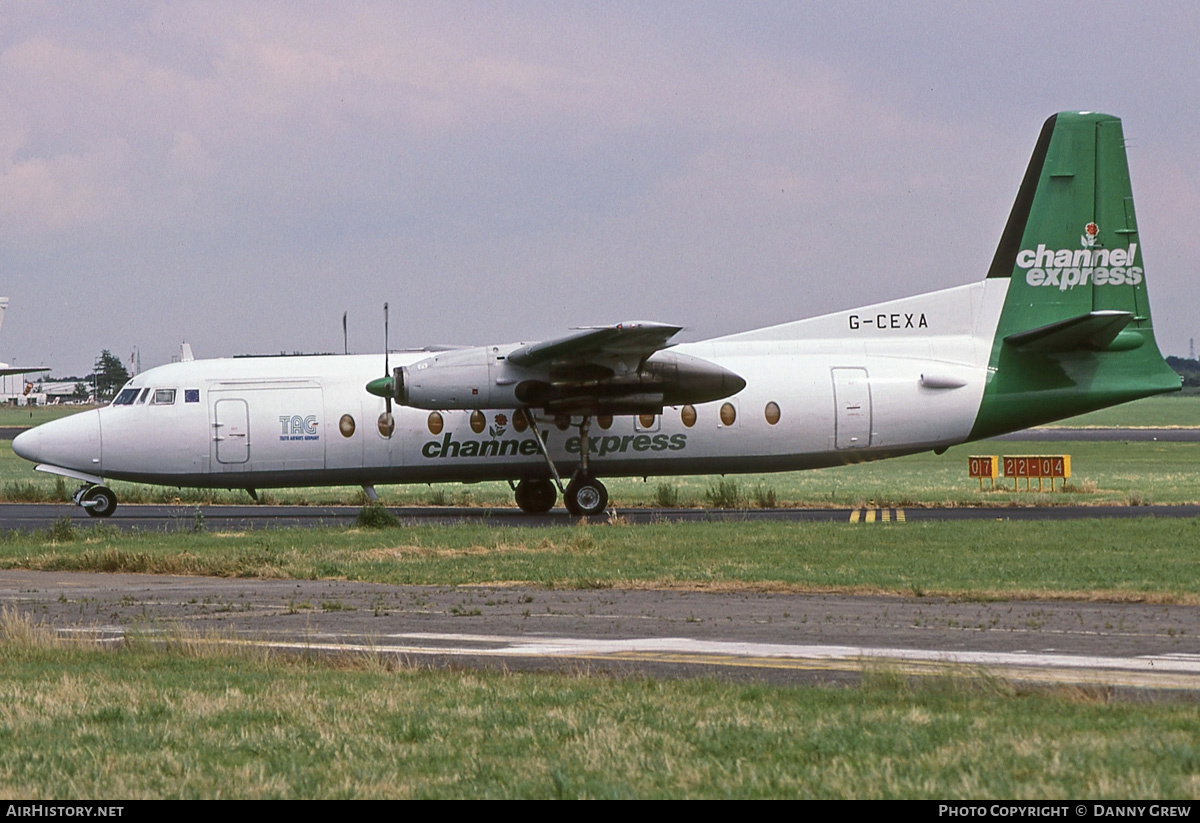 Aircraft Photo of G-CEXA | Fokker F27-500C/RF Friendship | Channel Express | AirHistory.net #273023