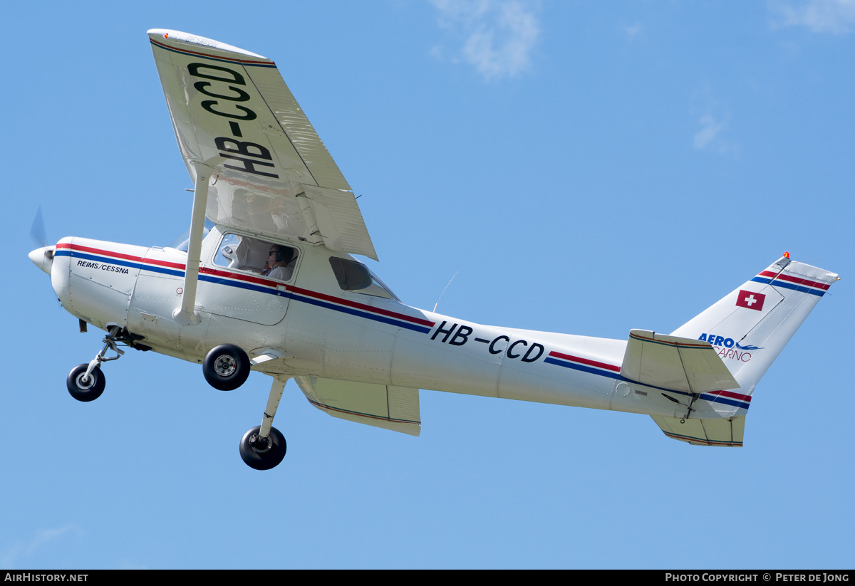 Aircraft Photo of HB-CCD | Reims F152 | Aero Locarno | AirHistory.net #273044