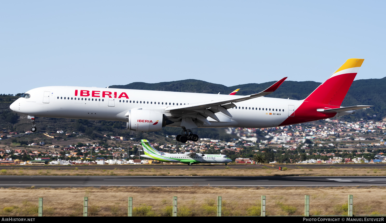 Aircraft Photo of EC-MXV | Airbus A350-941 | AirHistory.net #273046