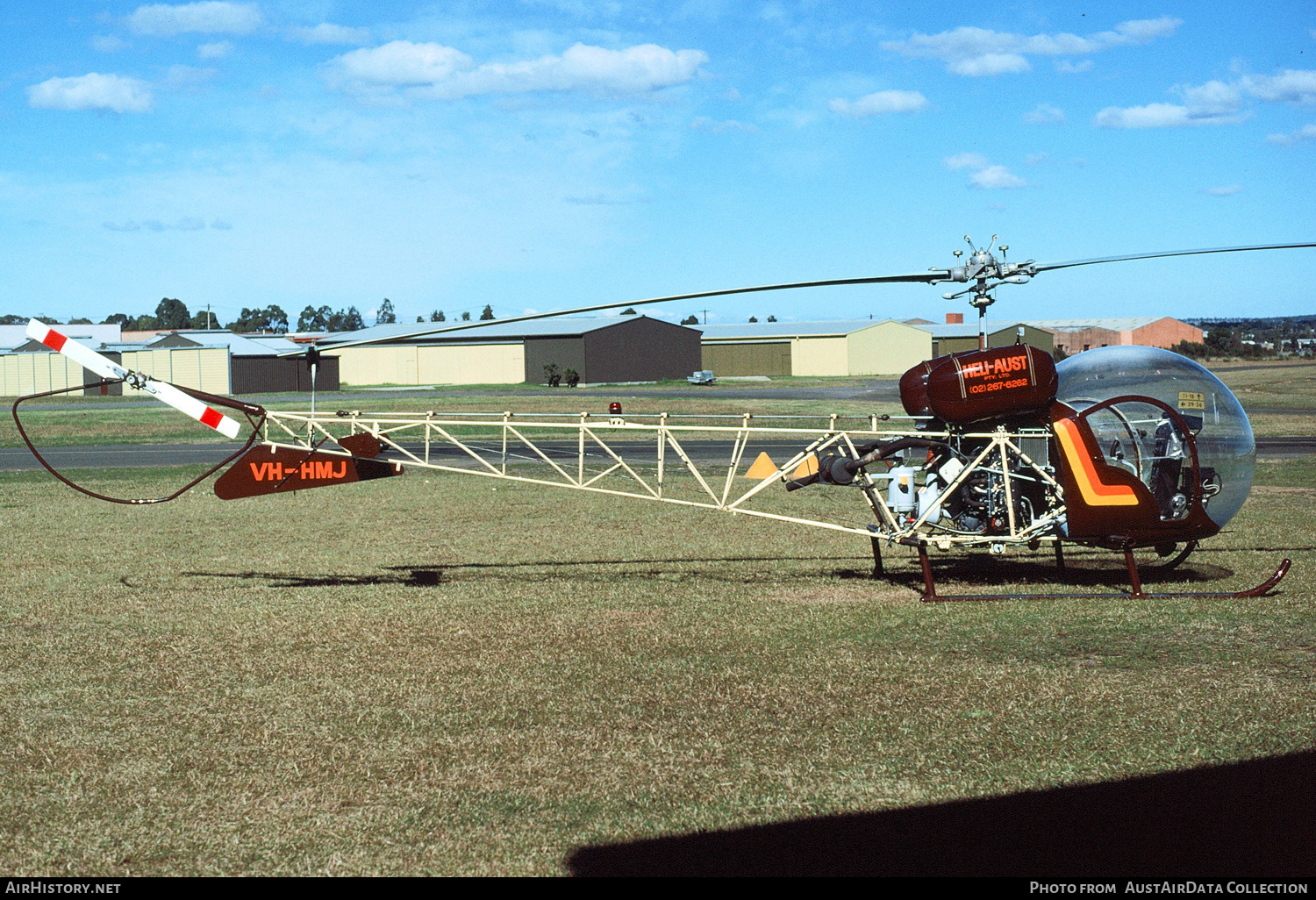 Aircraft Photo of VH-HMJ | Bell 47G-4A | Heli-Aust | AirHistory.net #273053