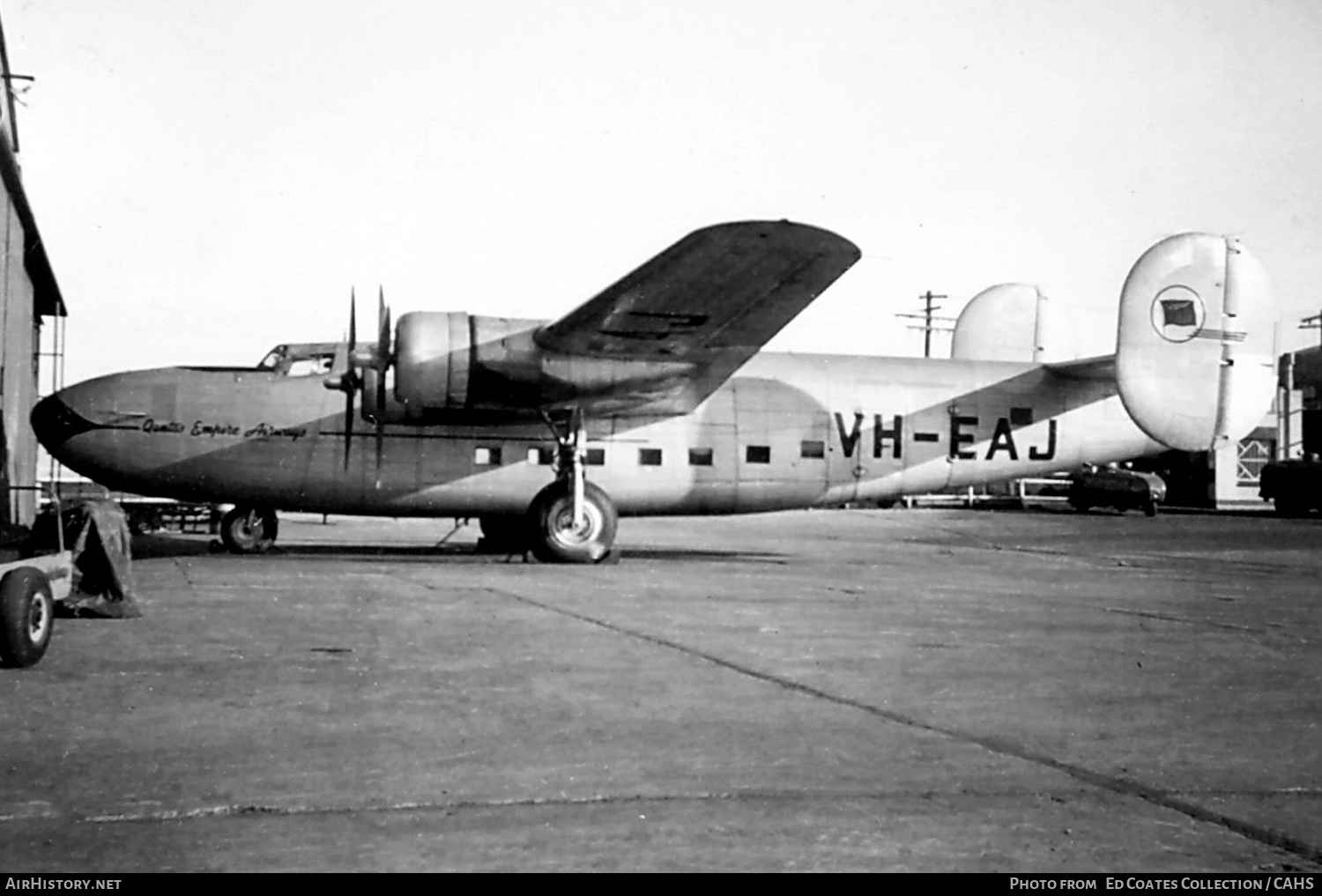 Aircraft Photo of VH-EAJ | Consolidated LB-30 Liberator I | Qantas Empire Airways - QEA | AirHistory.net #273057