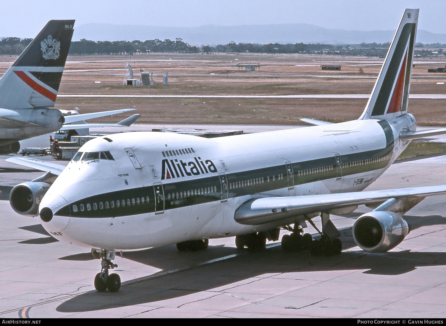 Aircraft Photo of I-DEMF | Boeing 747-243B | Alitalia | AirHistory.net #273059
