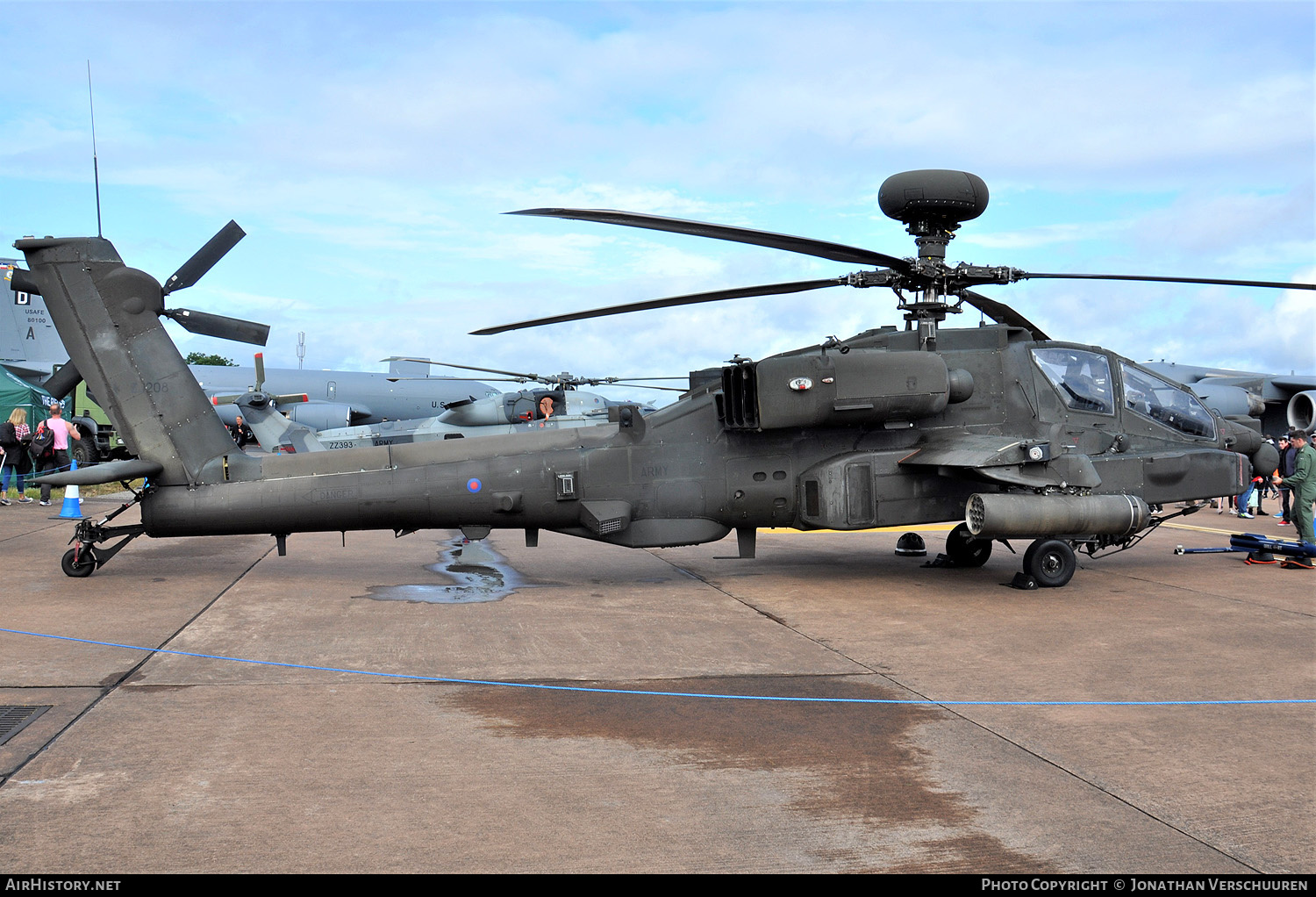 Aircraft Photo of ZJ208 | Westland WAH-64D Longbow Apache AH1 | UK - Army | AirHistory.net #273075