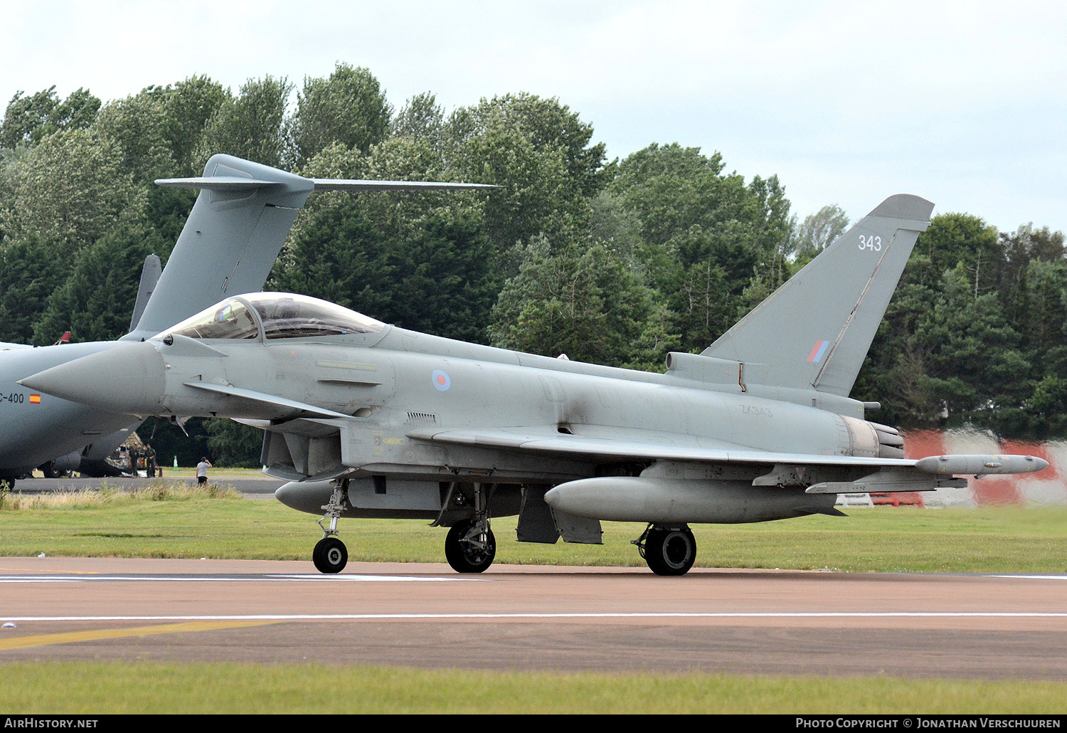 Aircraft Photo of ZK343 | Eurofighter EF-2000 Typhoon FGR4 | UK - Air Force | AirHistory.net #273080