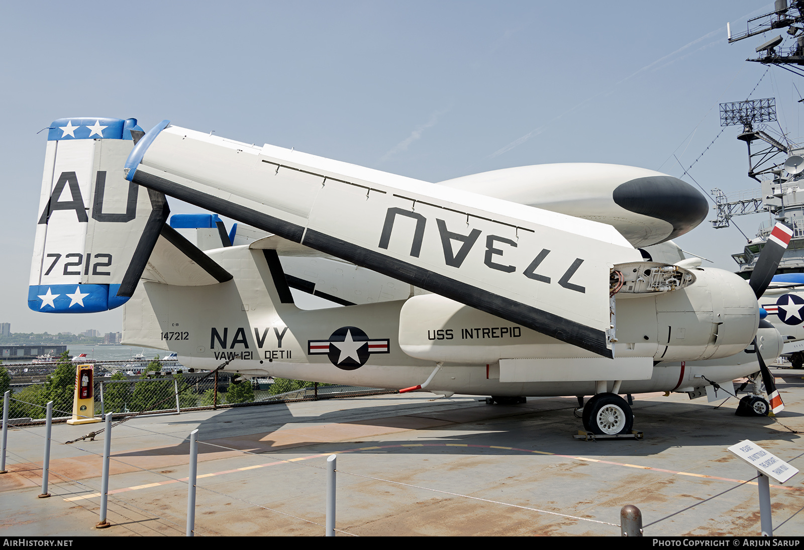 Aircraft Photo of 147212 | Grumman E-1B Tracer (G-117/WF-2) | USA - Navy | AirHistory.net #273129