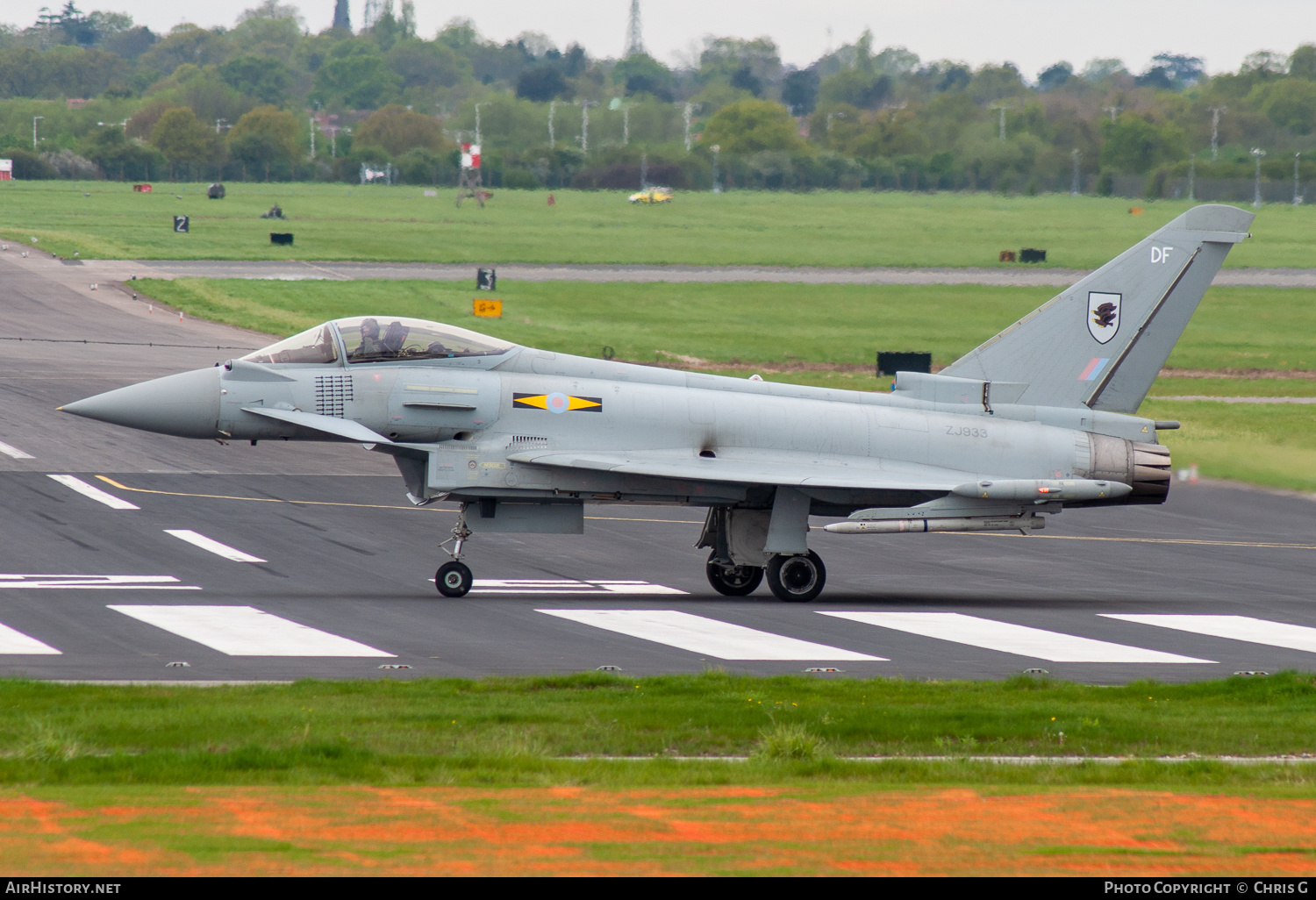 Aircraft Photo of ZJ933 | Eurofighter EF-2000 Typhoon FGR4 | UK - Air Force | AirHistory.net #273142