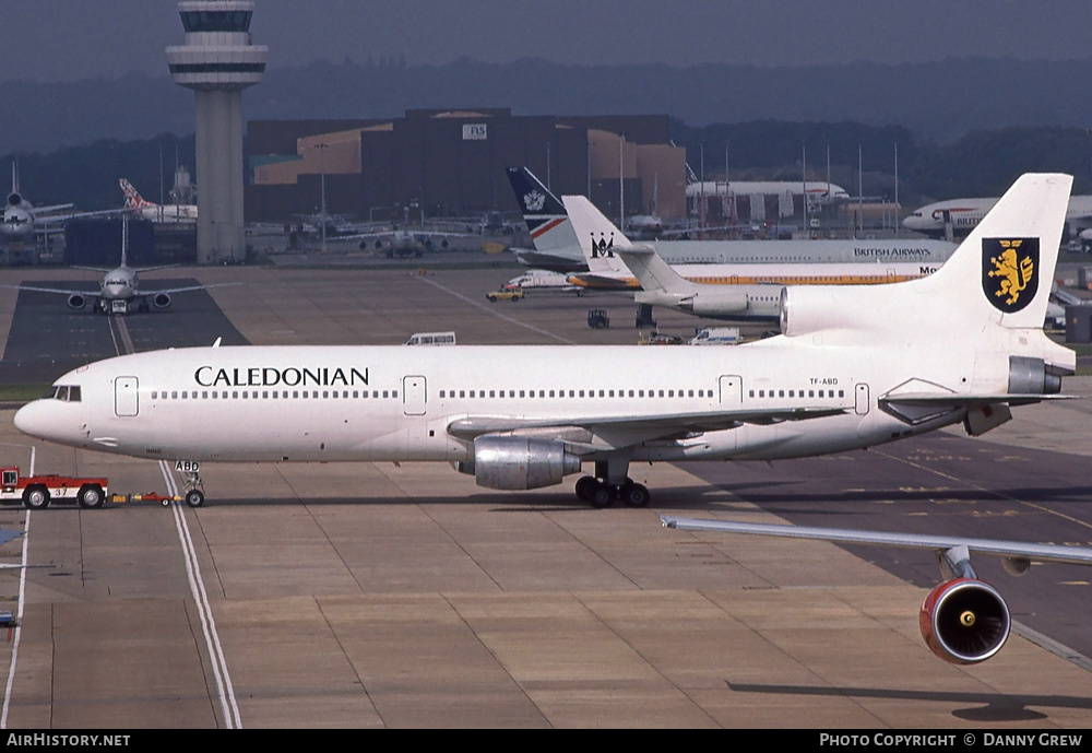 Aircraft Photo of TF-ABD | Lockheed L-1011-385-1-15 TriStar 100 | Caledonian Airways | AirHistory.net #273149