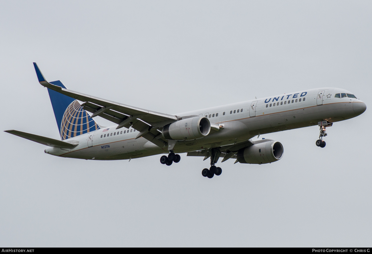 Aircraft Photo of N12116 | Boeing 757-224 | United Airlines | AirHistory.net #273155