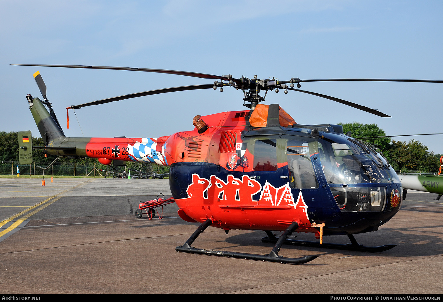 Aircraft Photo of 8728 | MBB BO-105P1M | Germany - Army | AirHistory.net #273179